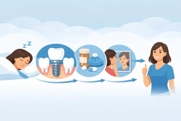A Dental Implant Recovery Timeline Example