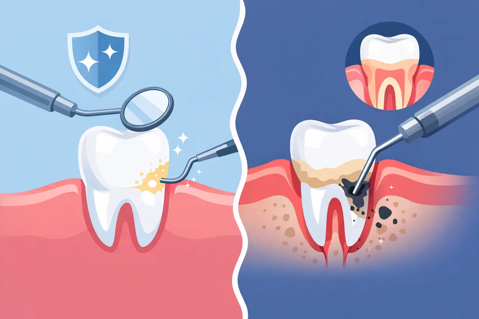 Dental Cleaning vs Deep Cleaning Differences