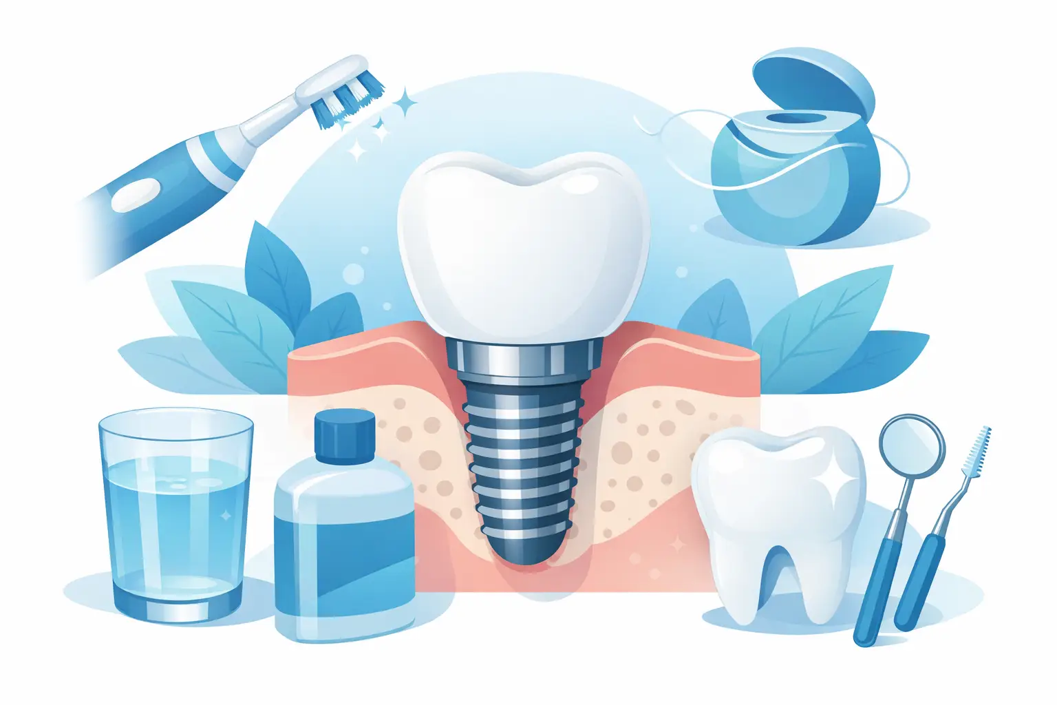How to Care for Dental Implants Every Day How to Care for Dental Implants Every Day
